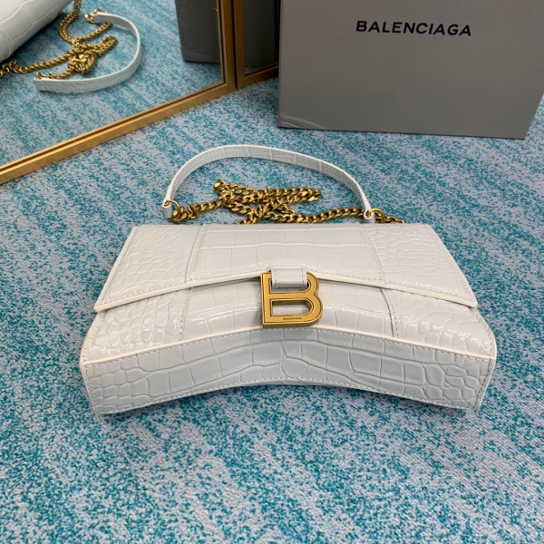 Ba*len*cia*ga  hourglass chain bag