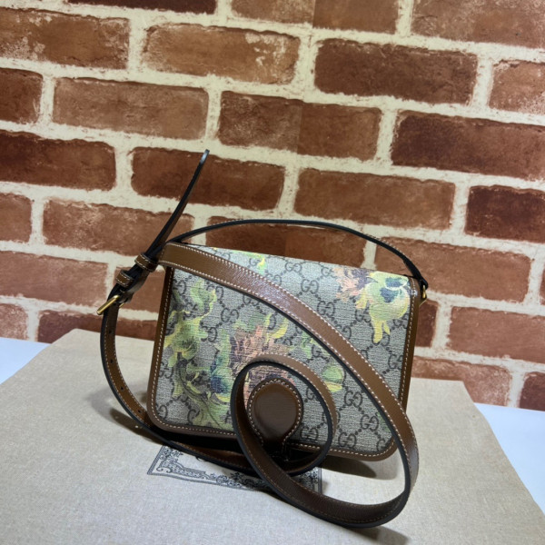 G*u*i mini shoulder bag with interlocking g