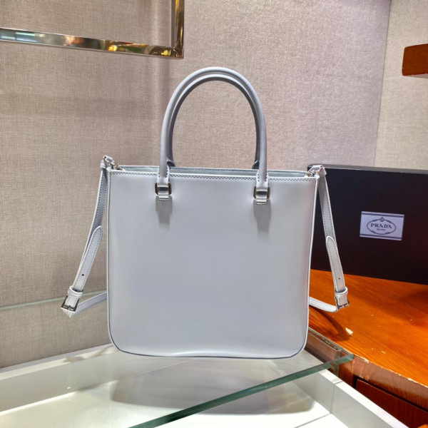 Pra*a large brushed leather tote