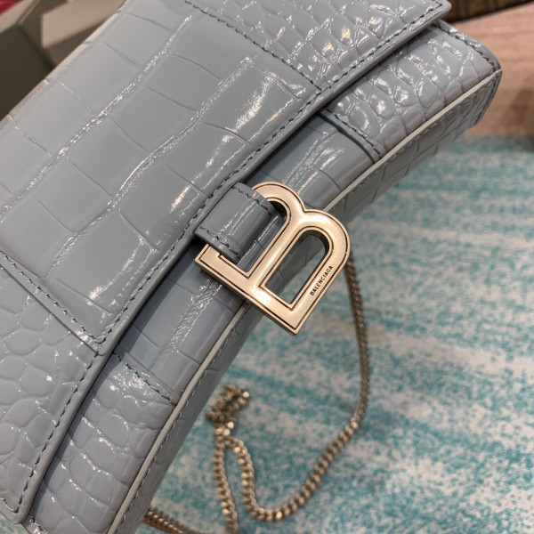 Ba*len*cia*ga  hourglass chain bag