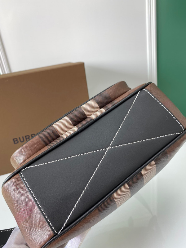 B**rry check crossbody bag