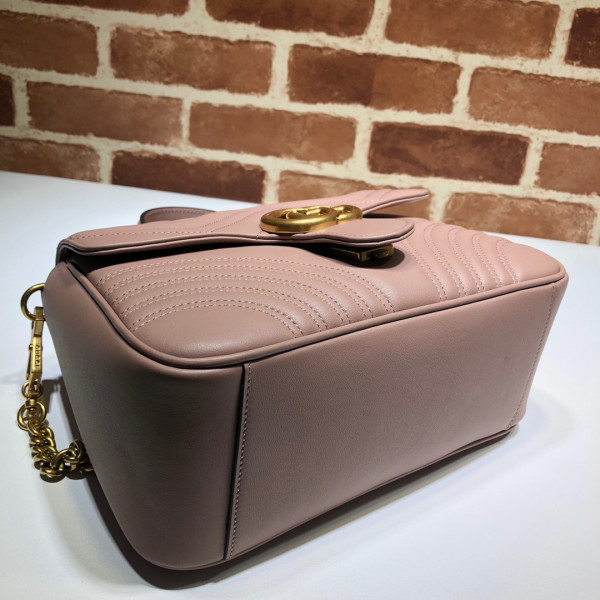 G*u*i gg marmont small top handle bag