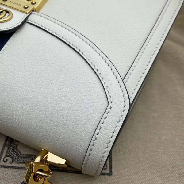 G*u*i ophidia small top handle bag with web