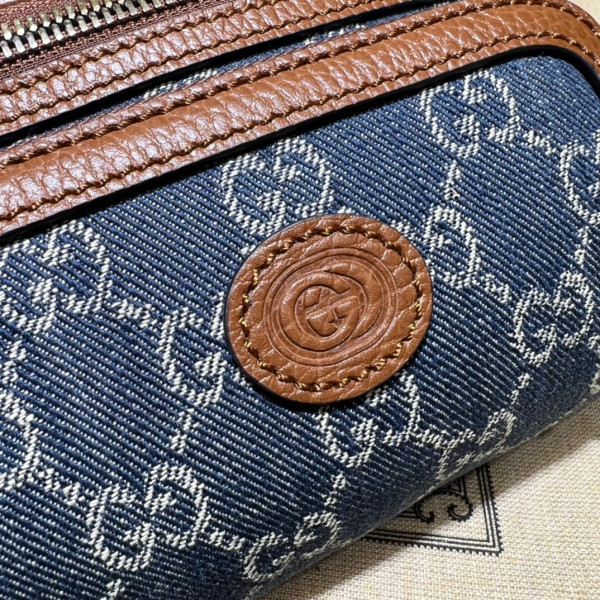 G*u*i belt bag with interlocking g