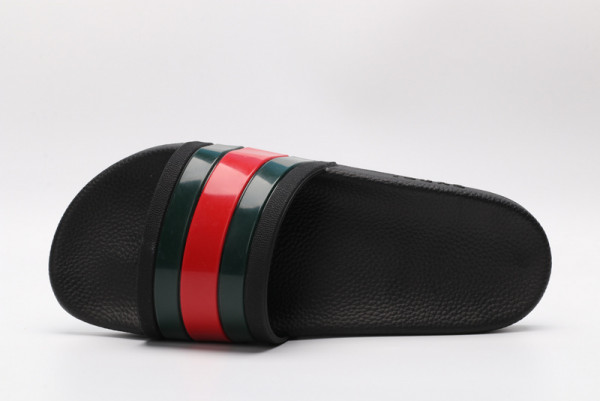 G*u*i web rubber slide sandal