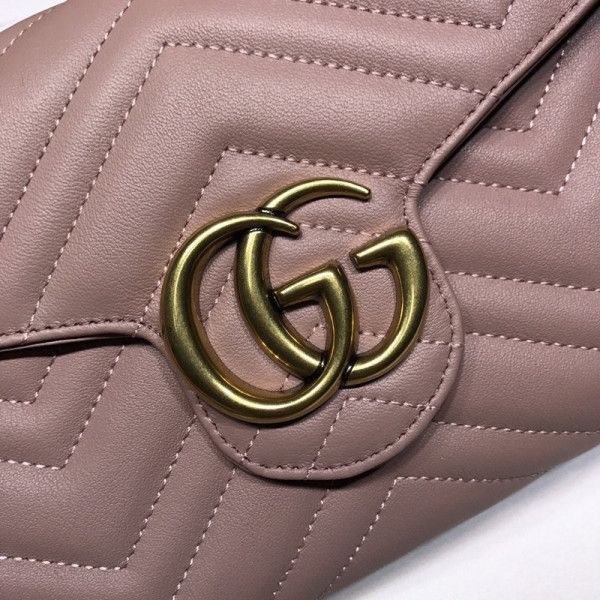 G*u*i gg marmont chain wallet