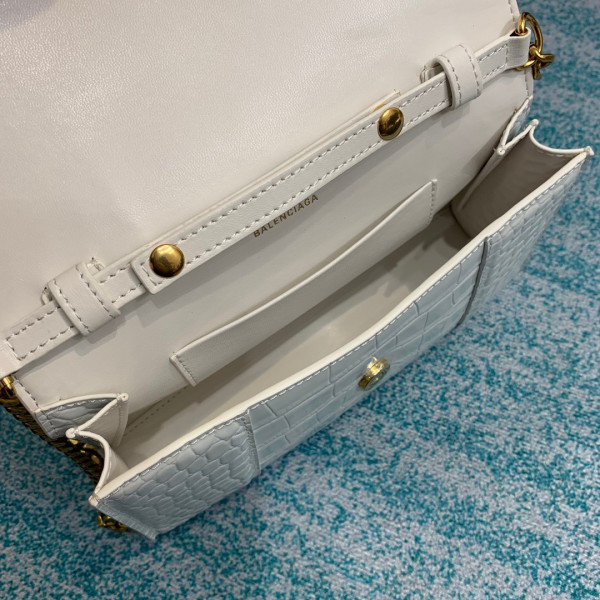 Ba*len*cia*ga  hourglass chain bag