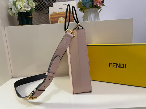 F**di pack small shopping bag