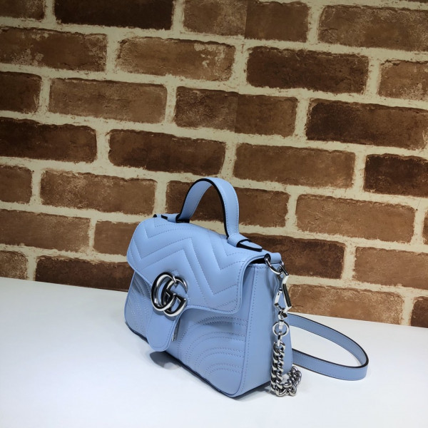 G*u*i gg marmont mini top handle bag