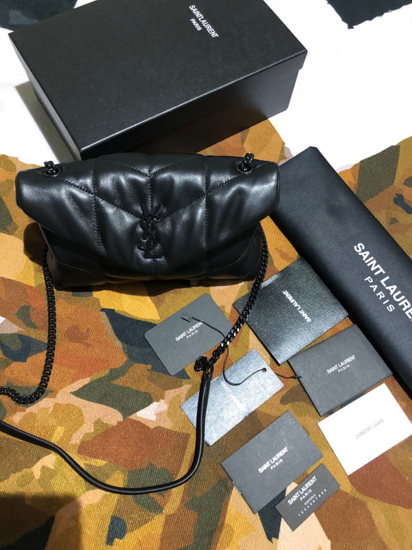 Y*L mini puffer small chain bag