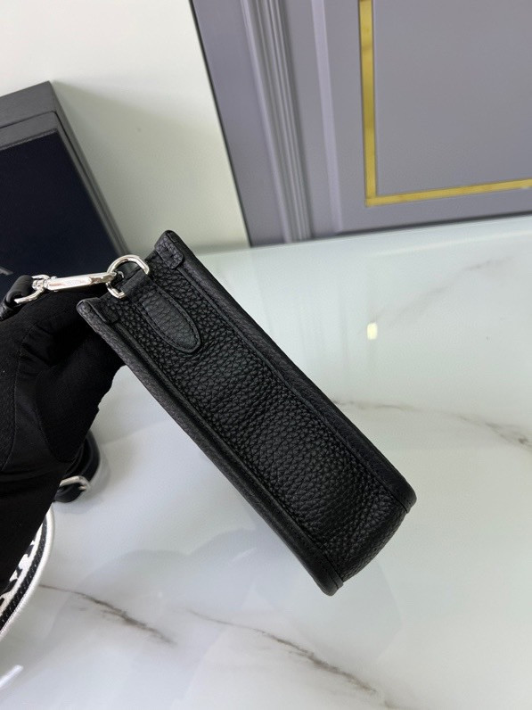 Pra*a leather mini shoulder bag