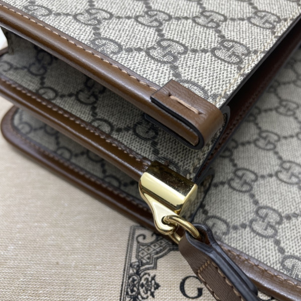 G*u*i mini shoulder bag with interlocking g
