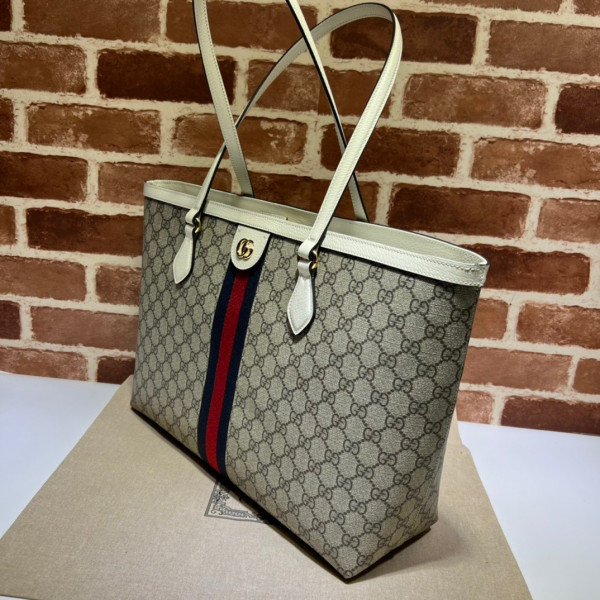 G*u*i ophidia medium tote with web