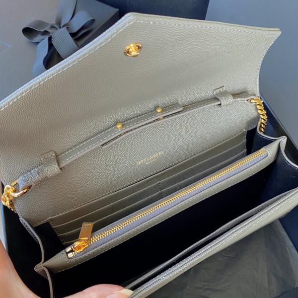Y*L cassandre matelassÉ chain wallet