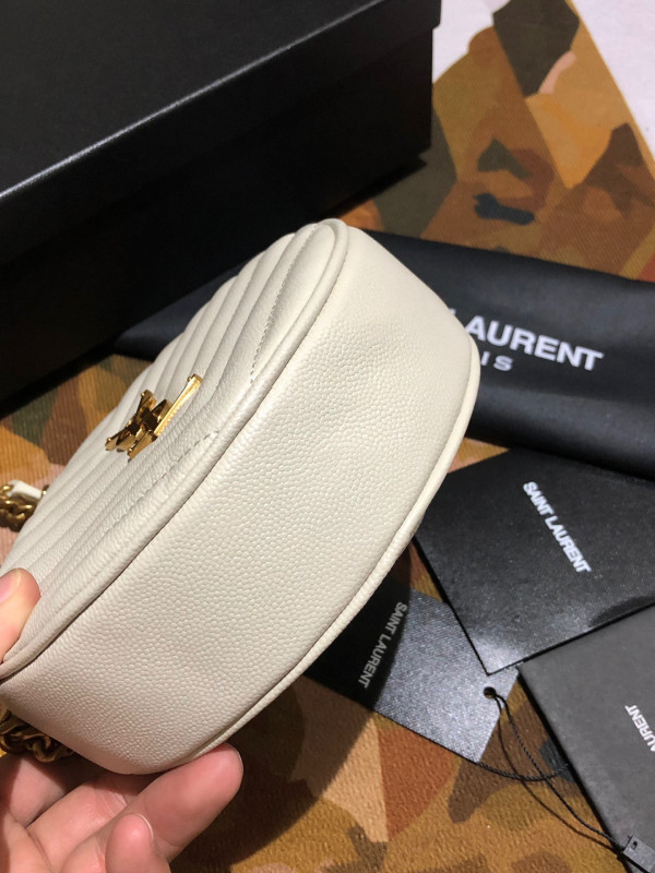 Y*L vinyle round camera bag