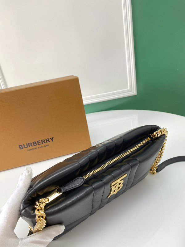 B**rry small quilted lambskin soft lola bag