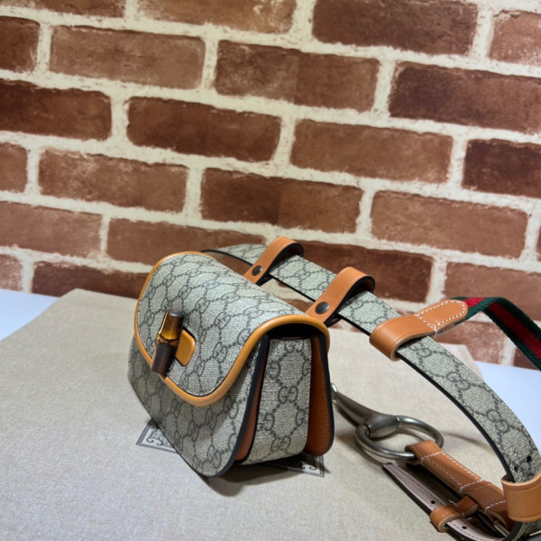 G*u*i bamboo 1947 mini belt bag