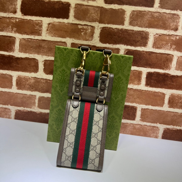 G*u*i ophidia gg mini bag and detachable wallet