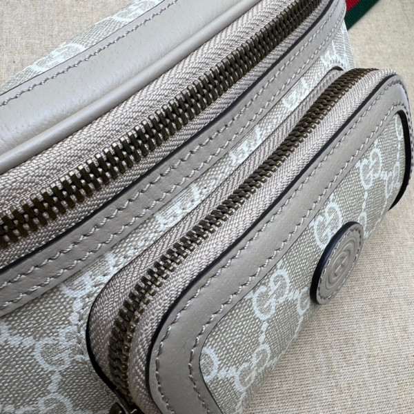 G*u*i belt bag with interlocking g