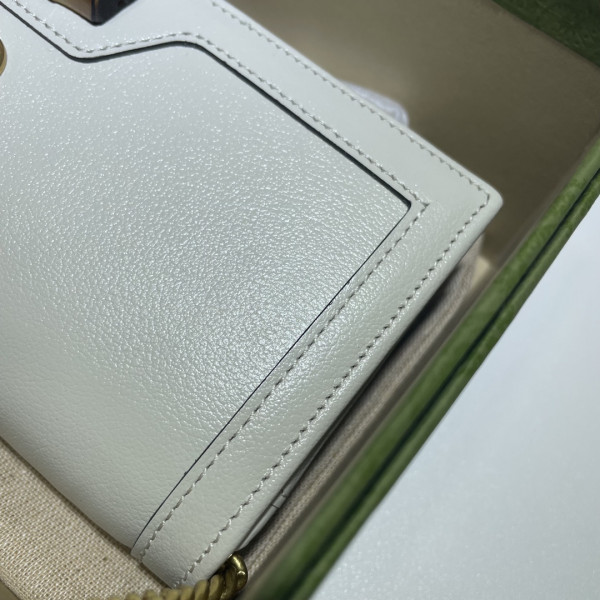 G*u*i diana chain wallet with bamboo