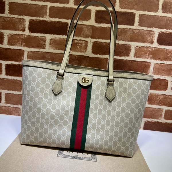 G*u*i ophidia medium tote with web