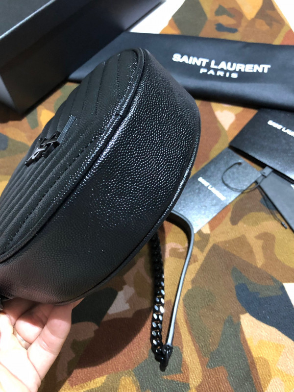 Y*L vinyle round camera bag