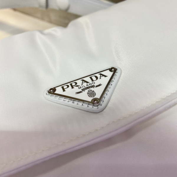Pra*a medium padded nylon shoulder bag
