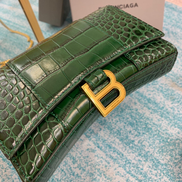 Ba*len*cia*ga  hourglass chain bag