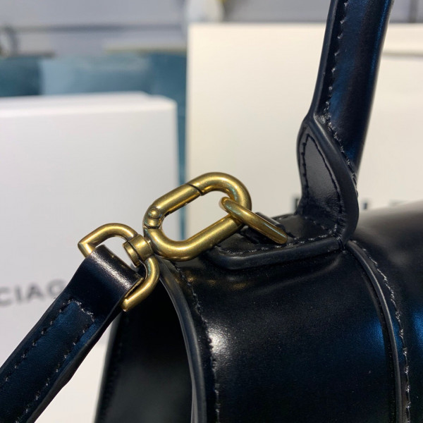 Ba*len*cia*ga hourglass small top handle bag