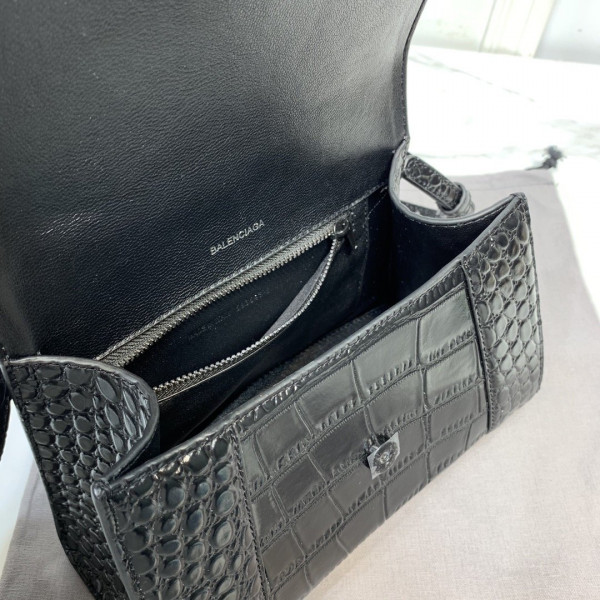 Ba*len*cia*ga hourglass small top handle bag