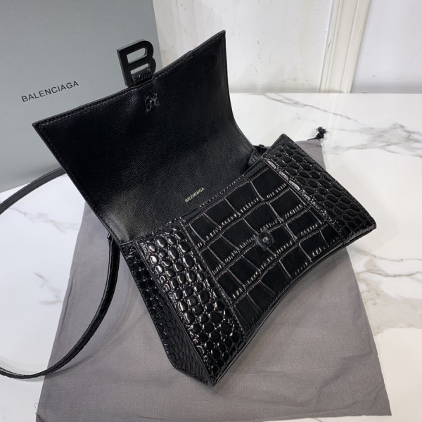 Ba*len*cia*ga hourglass small top handle bag
