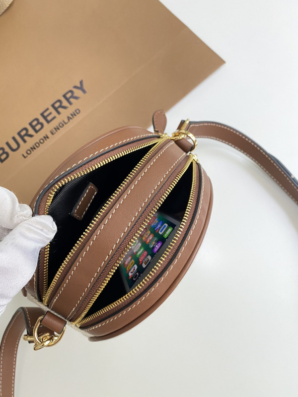 B**rry logo graphic canvas and leather l0*ise bag