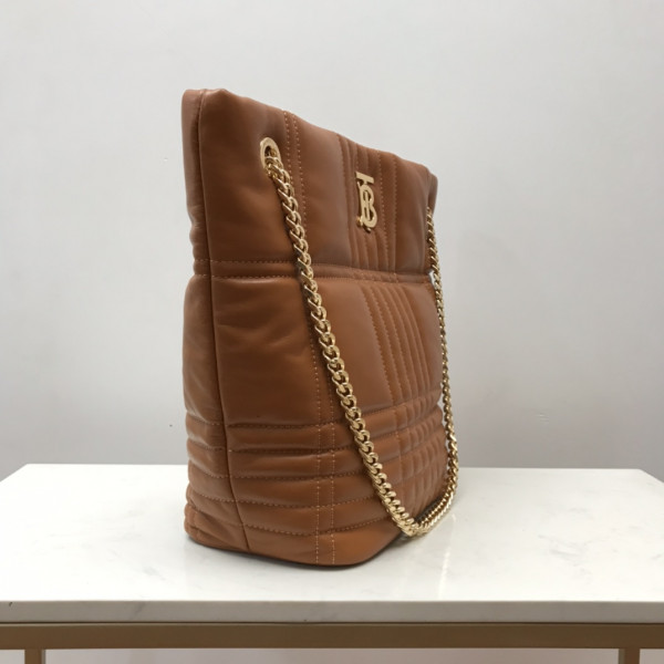 B**rry medium quilted lambskin lola bucket bag