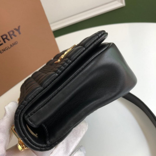 B**rry small quilted check lambskin lola bag