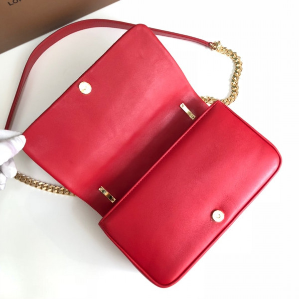 B**rry small quilted check lambskin lola bag
