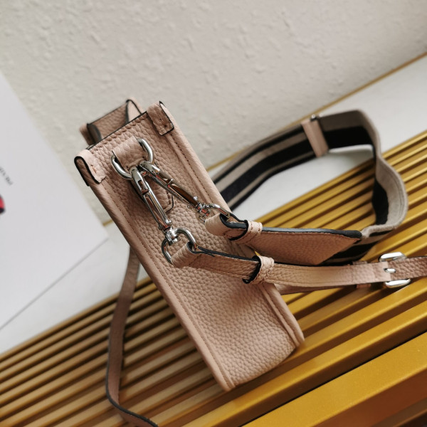 Pra*a leather mini shoulder bag