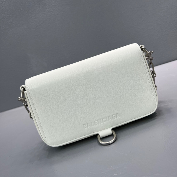 Ba*len*cia*ga bondage wallet with chain