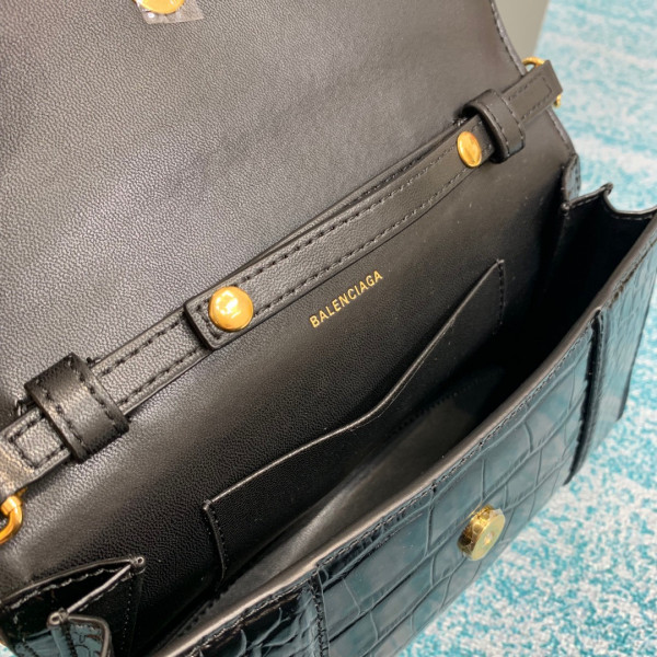 Ba*len*cia*ga  hourglass chain bag
