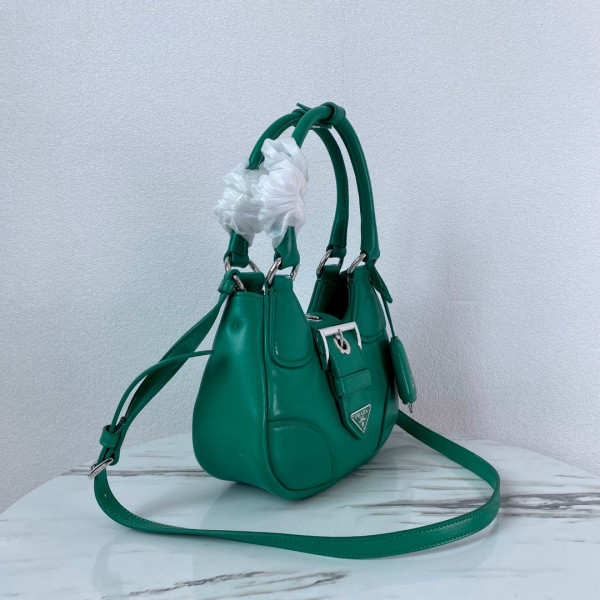 Pra*a moon padded nappa-leather bag
