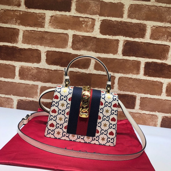G*u*i sylvie mini leather bag