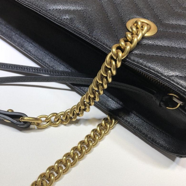 G*u*i gg marmont matelassé medium tote