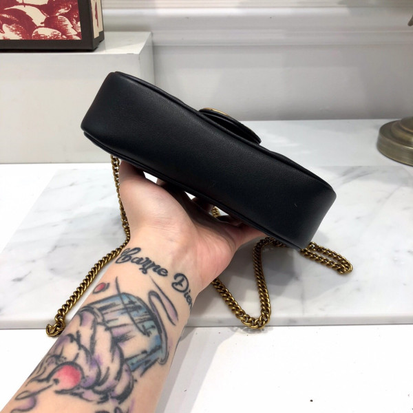 g*u*i gg marmont S*per mini bag