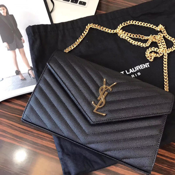 Y*L cassandre matelassÉ chain wallet