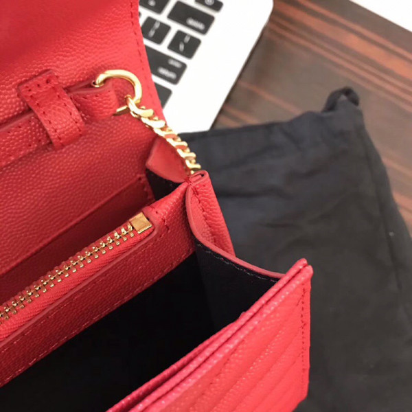 Y*L cassandre matelassÉ chain wallet