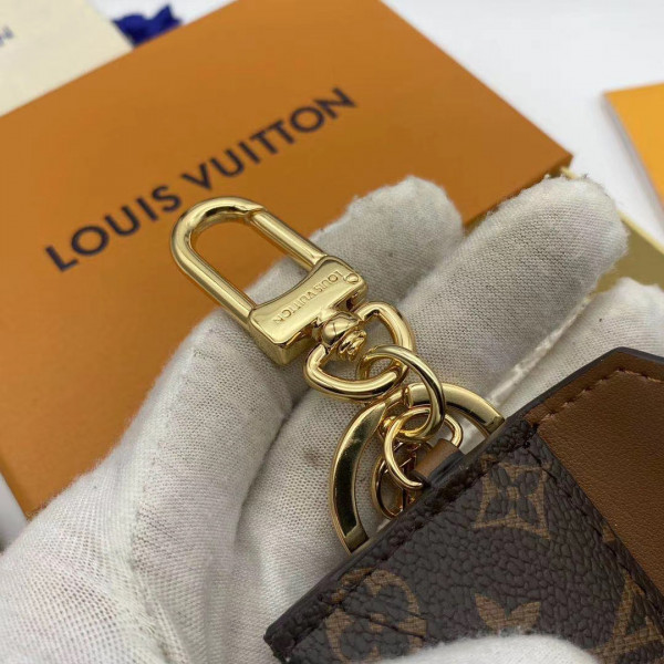 l0*is V*t0n kirigami pouch bag charm and key holder