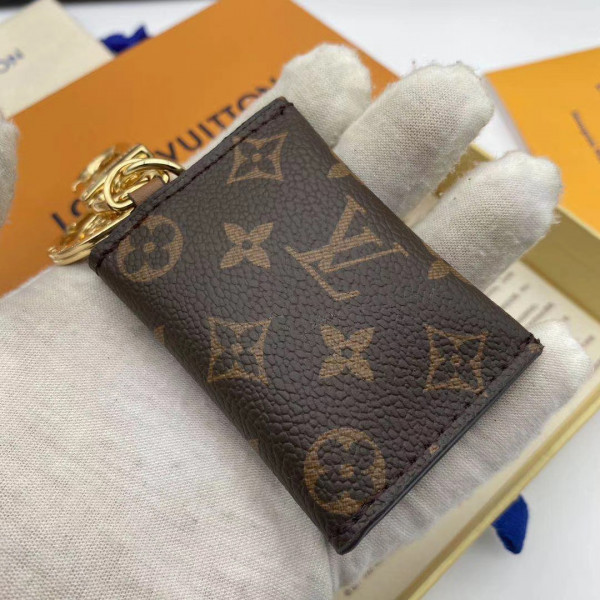 l0*is V*t0n kirigami pouch bag charm and key holder