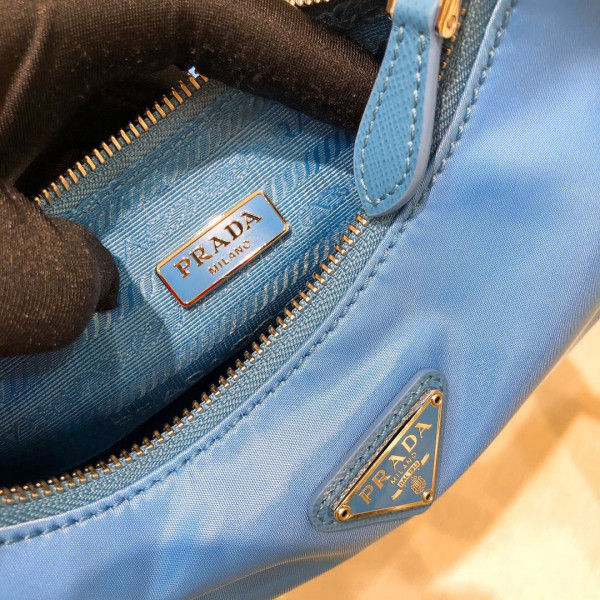Pra*a nylon hobo bag