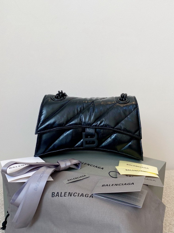 Ba*len*cia*ga crush small chain bag