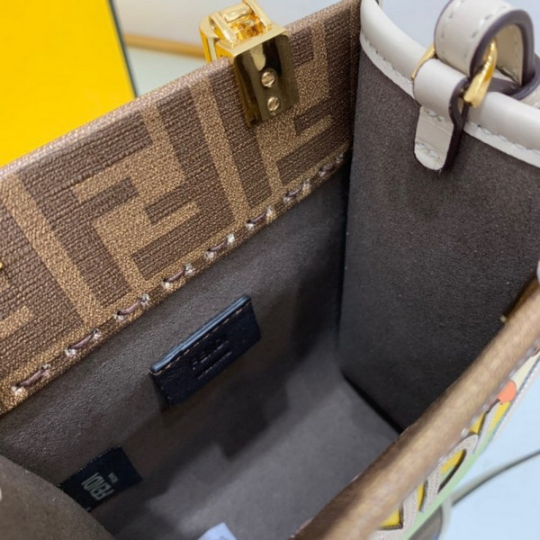 F**di mini sunshine shopper-13-18-6.5cm