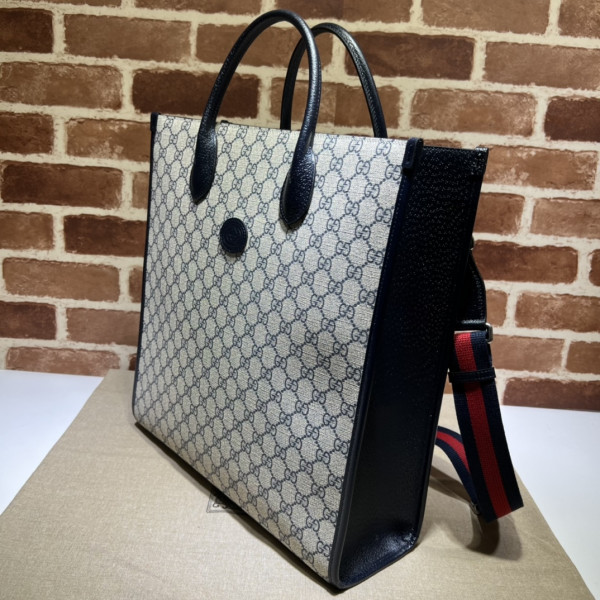 g*u*i g*u*i gg S*p*e monogram tote bag